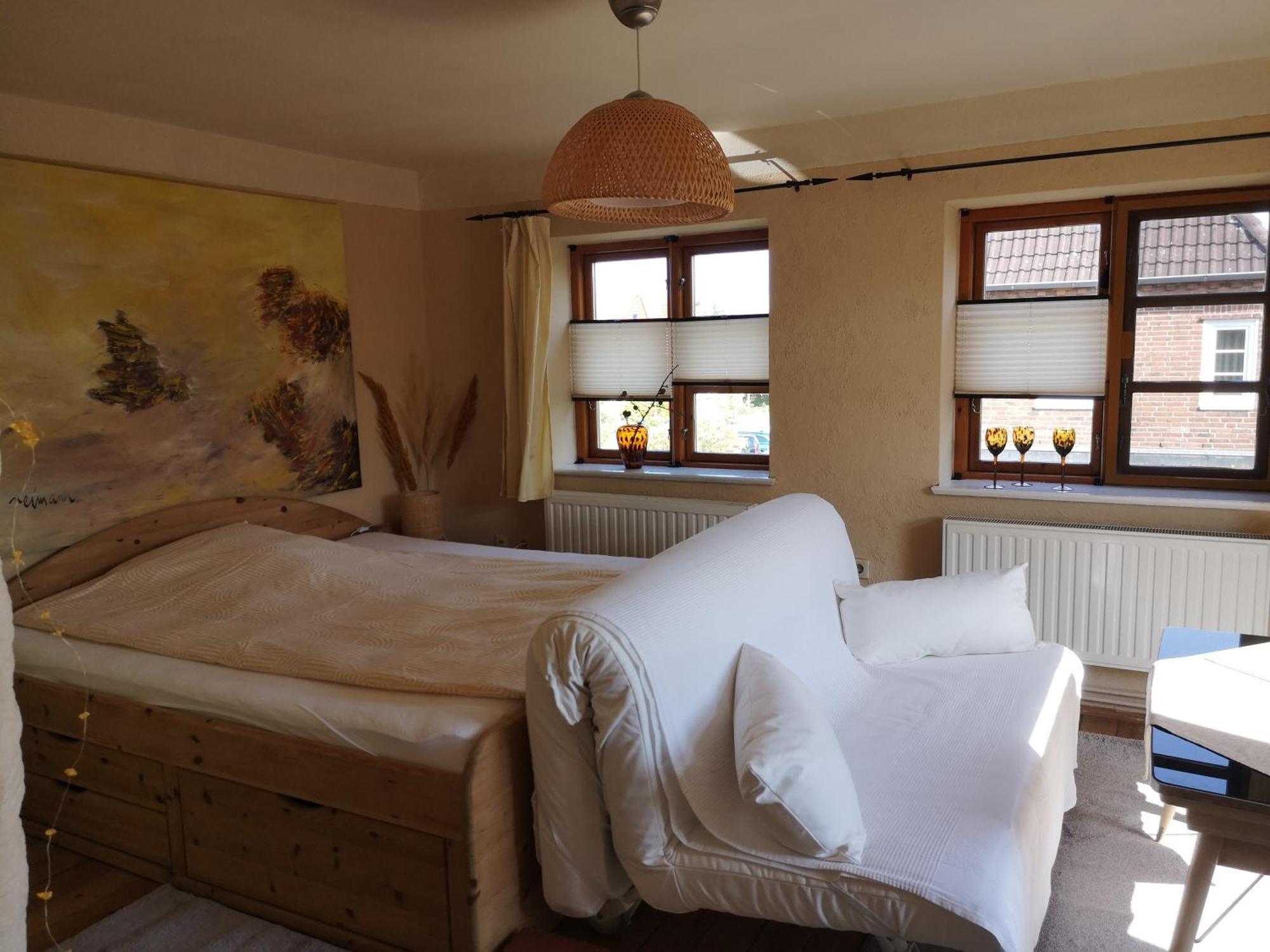 Zimmer Mit Gartenblick Schleswig Exterior foto
